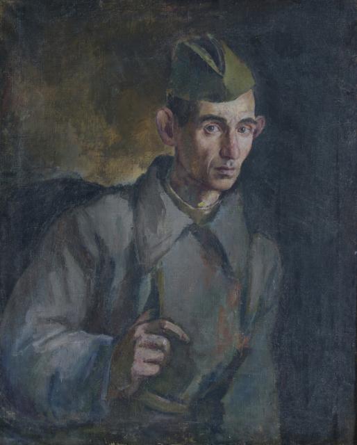 Дмитриев И.В. Автопортрет. 1945